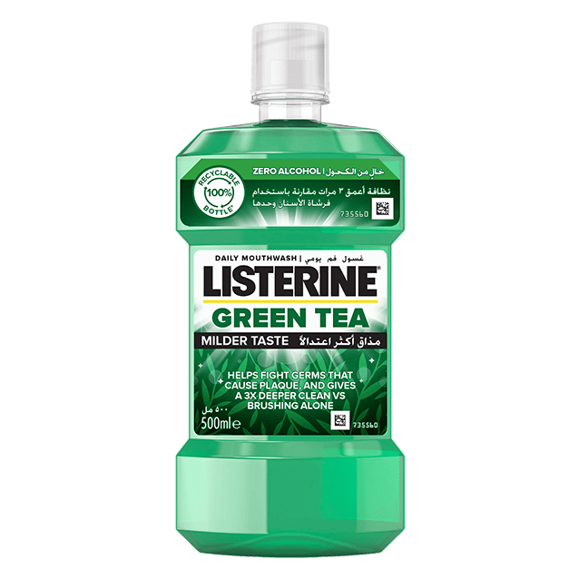 Listerine Green Tea Mouthwash 500ml