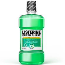 Listerine fresh burst, the gingivitis mouthwash