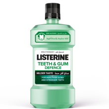 Listerine® Teeth & Gum Defense Milder Taste Mouthwash